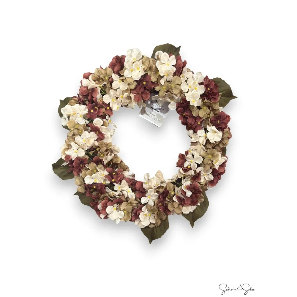My Texas House hydrangea wreath
